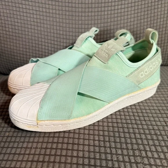 adidas gazelle silver green womens Adidas Shoes Superstar Women's S76154 (10)